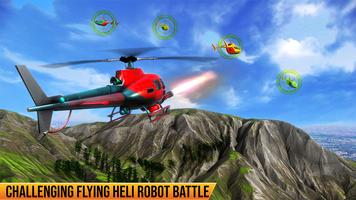 robô carro helicóptero atirand imagem de tela 2