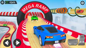 Mega Ramps Stunt Car Games 3D capture d'écran 1