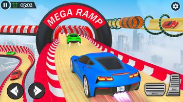 Mega Ramps Stunt Car Games 3D captura de pantalla 1