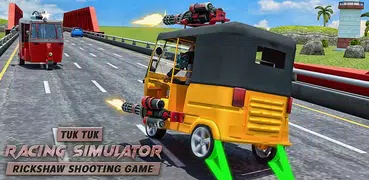 Tuk Tuk Racing Simulator: Rickshaw Shooting Game