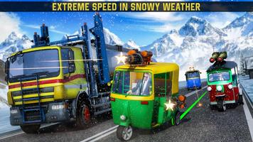 Tuk Tuk Racing Simulator: Rickshaw Shooting Game screenshot 2