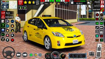 Taxi Driving Game 3D Taxi Game ポスター