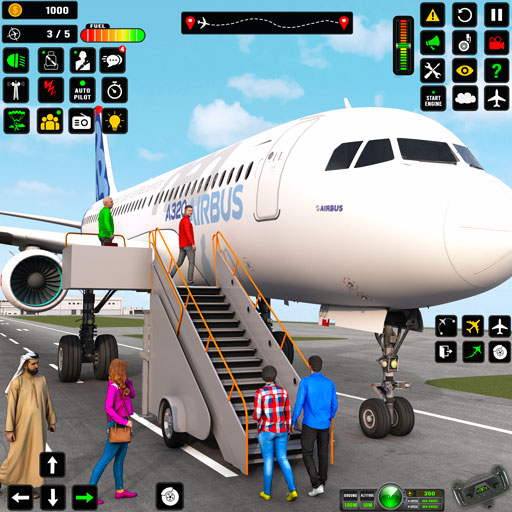 ciudad vuelo piloto juego 3d