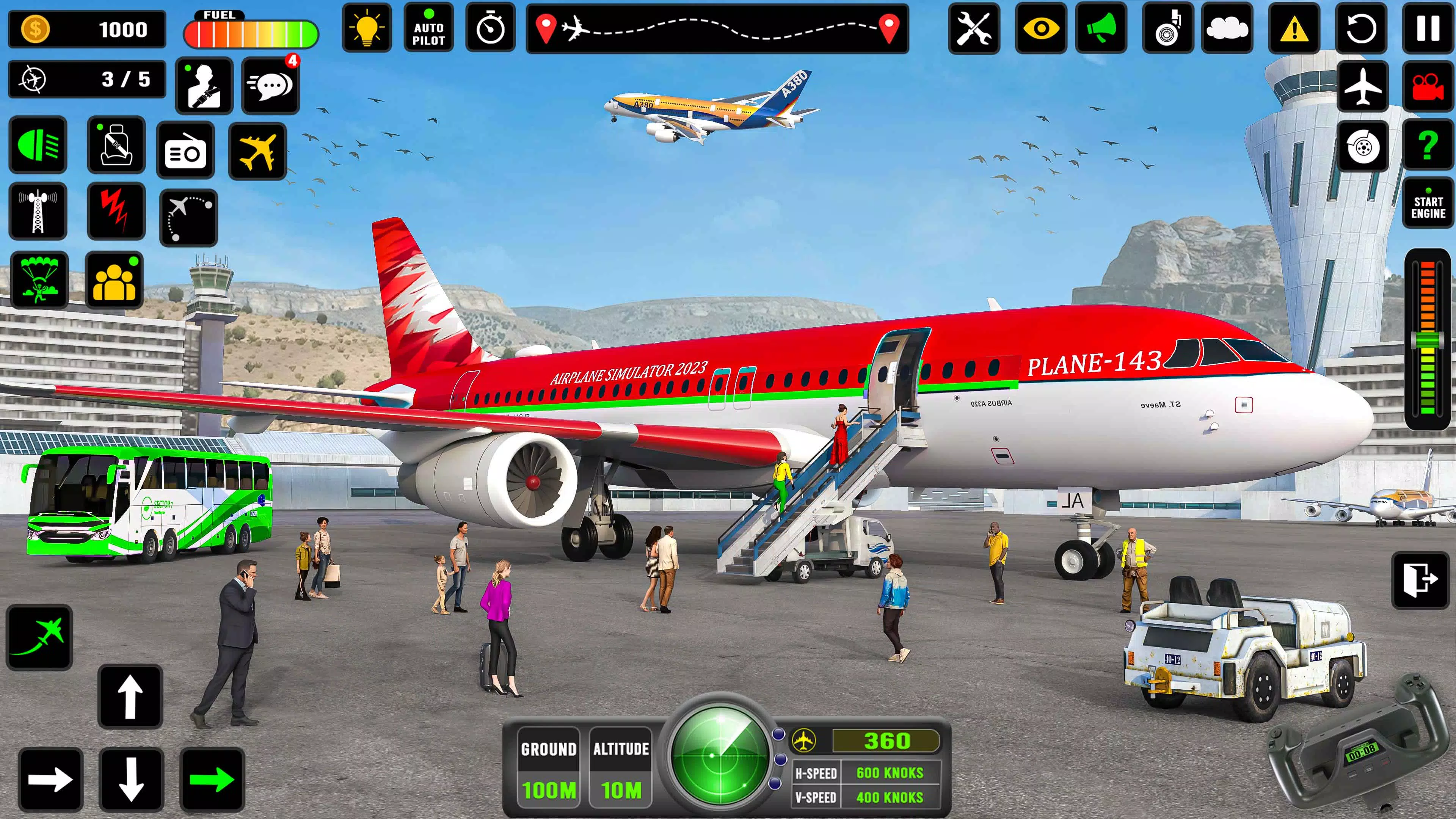 Airplane City Flight Simulator: Flying Aircrafts MOD APK v1.1.0 (Unlocked)  - Jojoy