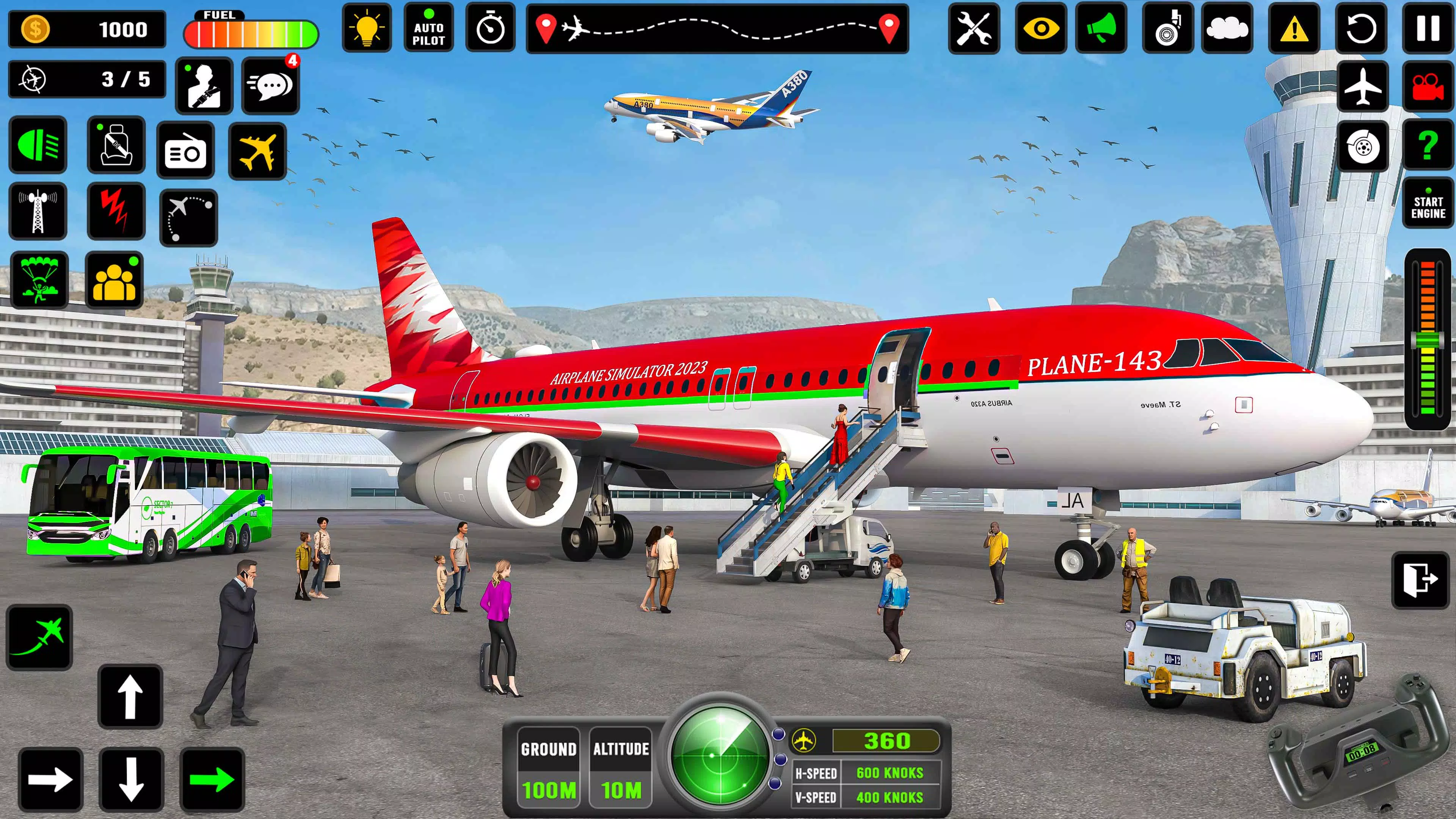 Download Airplane game flight simulator MOD APK v1.6.0 for Android