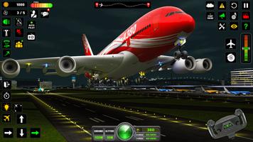 City Airplane Flight Simulator پوسٹر