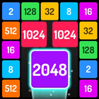 Merge Block Number Puzzle Game icono