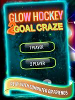 Glow Hockey 2 Goal Craze Affiche