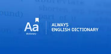 Any English Dictionary