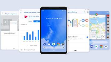 Android Update Version Pie 9.0 Cartaz