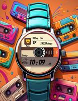 Cassette Wear OS Watch Face screenshot 3