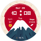 Fujiyama Wear OS Watch Face 圖標