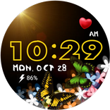 Flowers &  Butterflies Wear OS