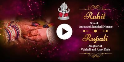 پوستر Marathi Wedding Video Invite