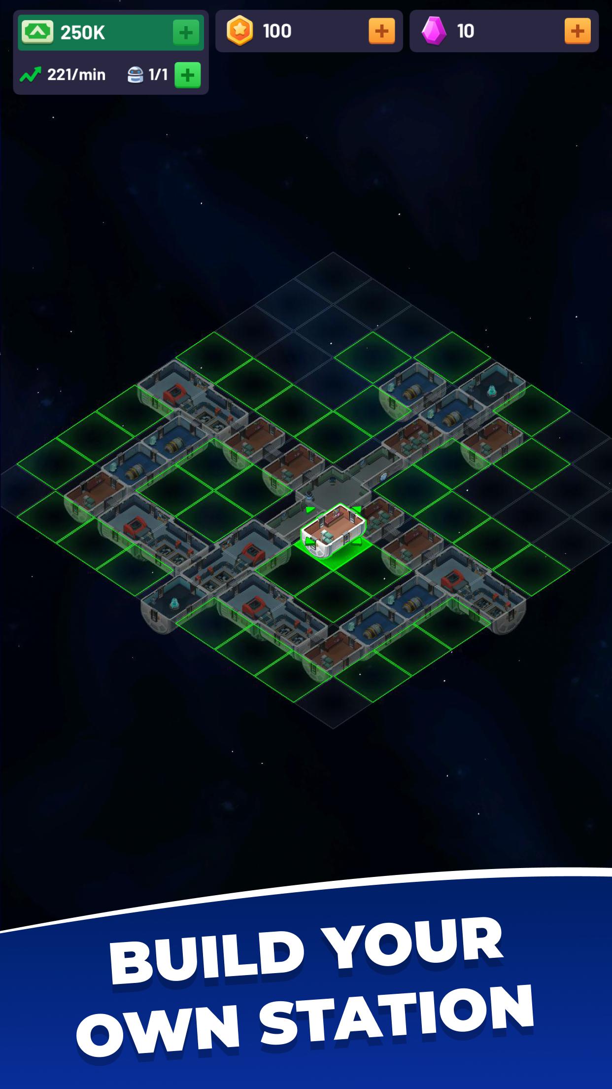 Space station tycoon. Idle Space Station Tycoon много денег и кристаллов.