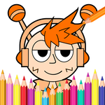 Horror Coloring: Draw Color icon