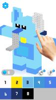 Pixel By Number 3D penulis hantaran