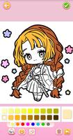 Princess Coloring: Anime Color captura de pantalla 3