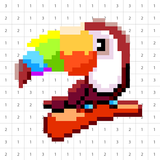 Pixel By Color: Art Puzzle أيقونة