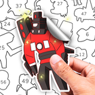Sticker By Number: Puzzle Game icône