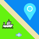 GPS Fishing Tracker 图标