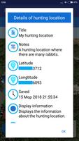 GPS Hunting Tracker captura de pantalla 3