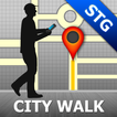 Santiago Map and Walks