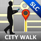 Salt Lake City Map and Walks icon