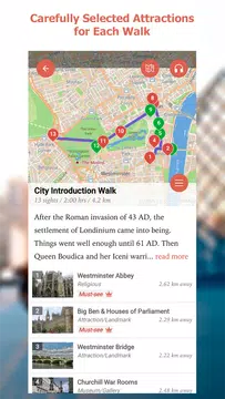 Screenshot 2 for GPSmyCity: Walks in 1K+ Cities