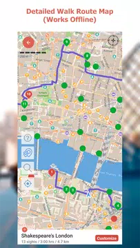 Screenshot 3 for GPSmyCity: Walks in 1K+ Cities