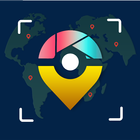GPS Map Camera Geotag Location أيقونة