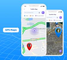 GPS Tracker: Driving Direction постер