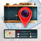 App decaméra hordatage map GPS icône