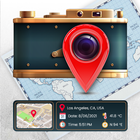 GPS maps timestamp camera app 图标