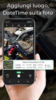 3 Schermata GPS maps timestamp camera App