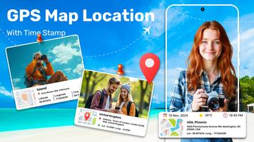 GPS MapCam: Timestamp Photo poster