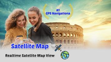 GPS Maps - Live Satellite View Plakat