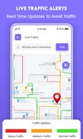 GPS Maps & Live Traffic الملصق