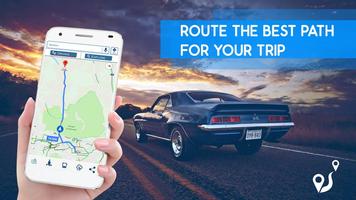 GPS Maps, Navigation & Transit Cartaz