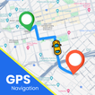 التنقل في خريطة GPS