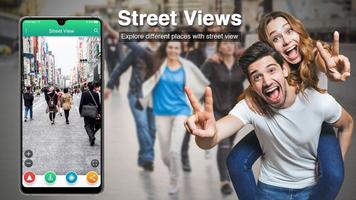 پوستر Live Street View 2019 Satellite Live Gps Earth Map