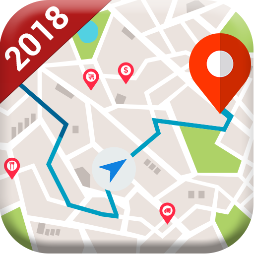 GPS Satellite Route Map Direction - Live Direction