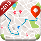 GPS Satellite Route Map Direction - Live Direction icon
