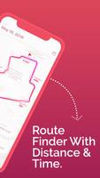 Route Navigator Maps Transit Go & Explore captura de pantalla 2