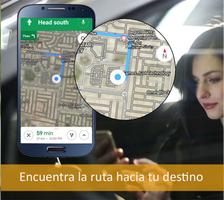 GPS Navegador en Español - Mapas de Carreteras captura de pantalla 1