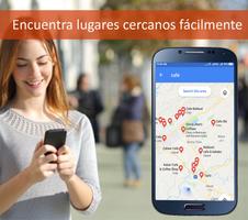 GPS Navegador en Español - Mapas de Carreteras captura de pantalla 2