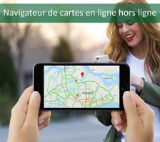 GPS Gratuit Navigation en Français Carte de france capture d'écran 3