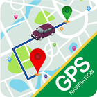 GPS Navigation Directions Live Map Routes Finder icône
