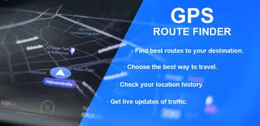 GPS Navigation: Road Map Route