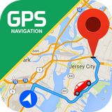 GPS Navigation: Road Map Route آئیکن